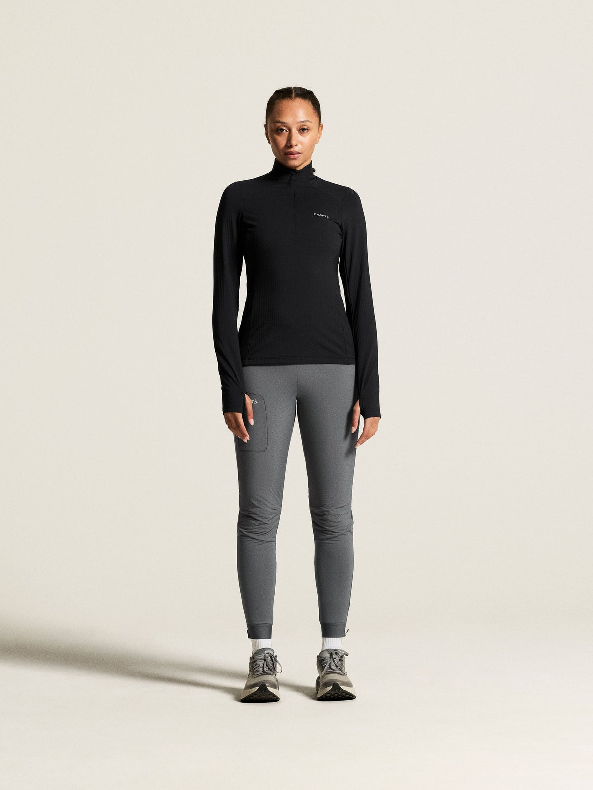 Craft Gain Thermal Midlayer 2 Damen in Schwarz, Detailansicht