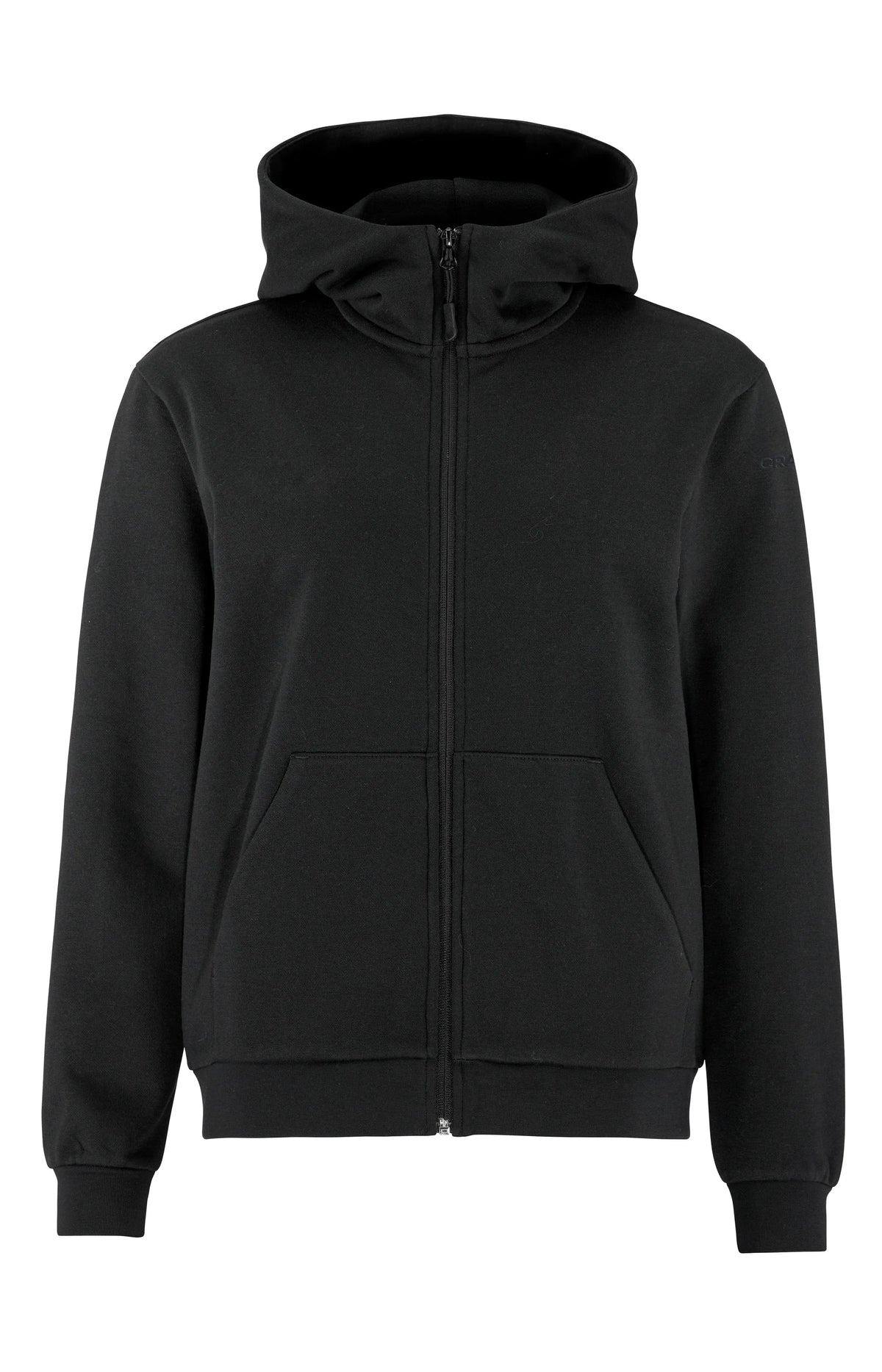 Craft Community 2.0 FZ Hoodie Damen in Schwarz, Vorderansicht
