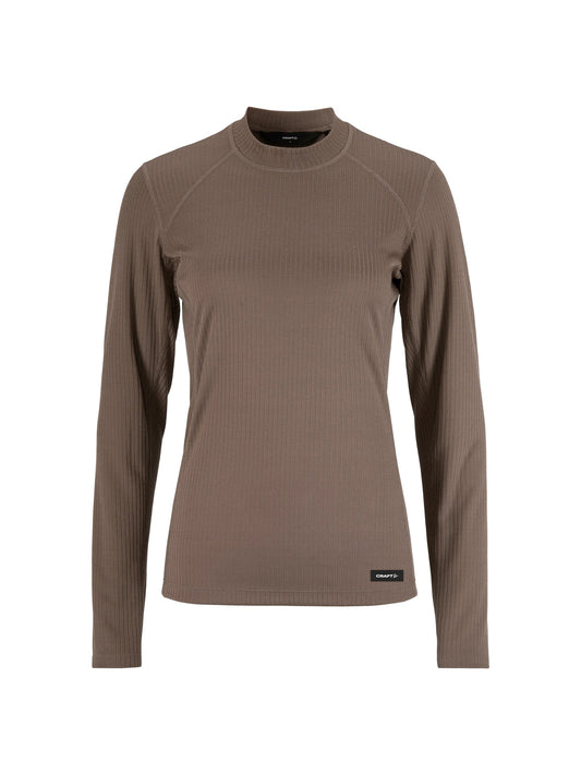 Craft Baselayer Set 2 Damen in Braun, Vorderansicht