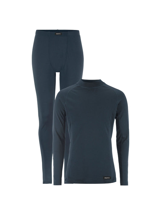 Craft Thermal Baselayer Set 2 Herren in Blau, Vorderansicht
