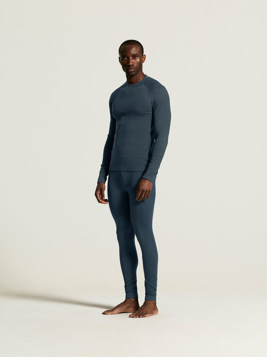 Craft Warm Comfort LS Herren in Blau, Detailansicht