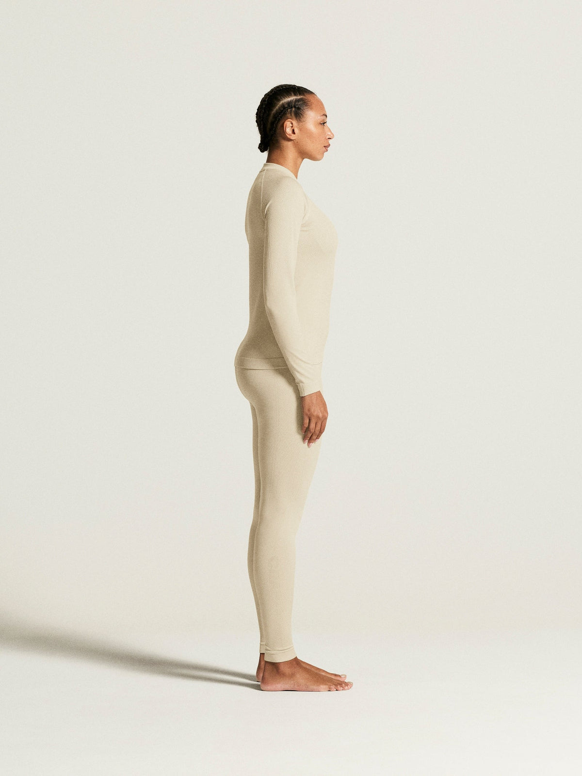 Craft Warm Comfort Pant Damen in Sand, Detailansicht