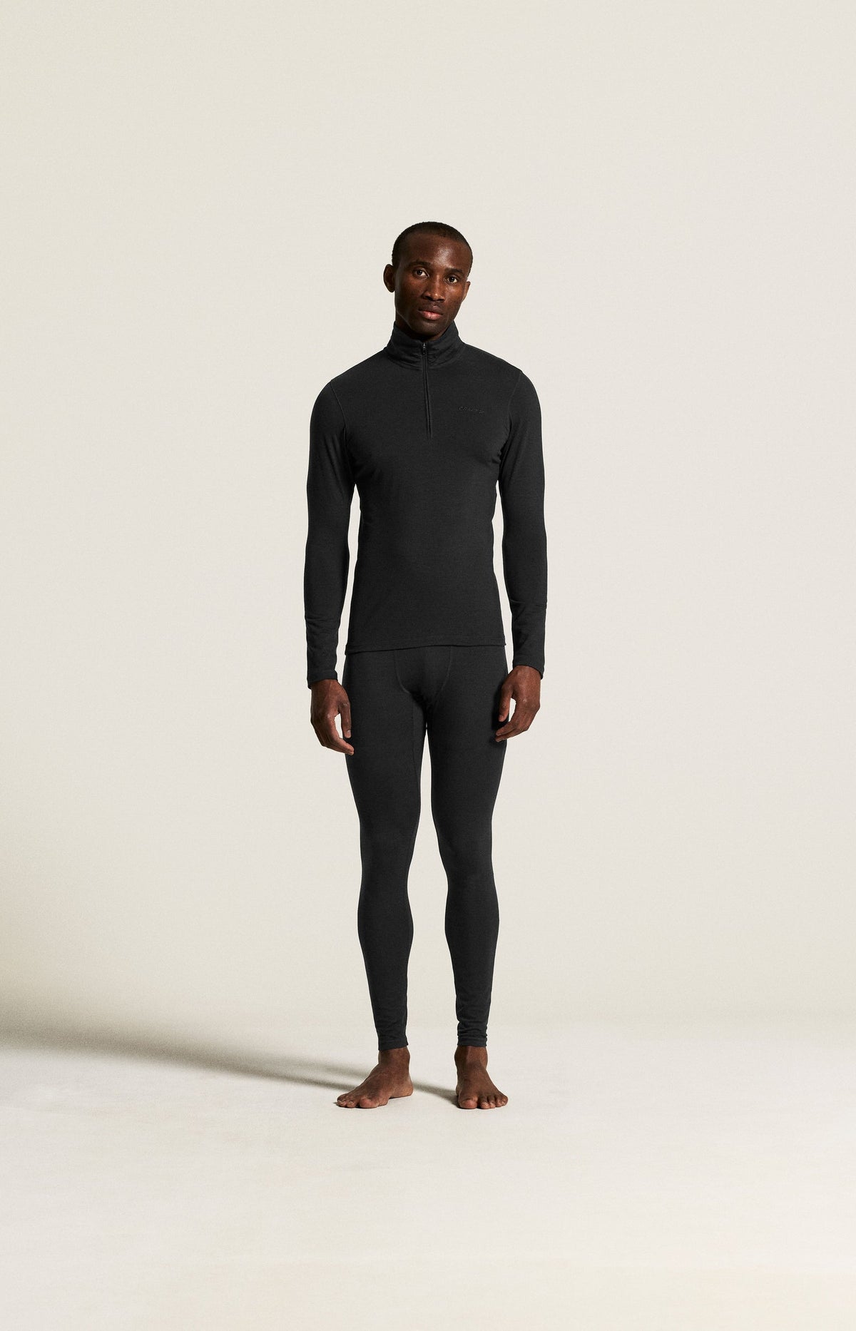 Craft Wool 95 Pants Herren in Schwarz meliert, Detailansicht