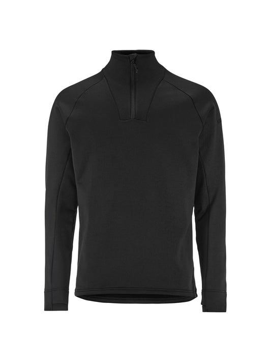 Craft Explore Power Fleece Half Zip Herren in Schwarz, Vorderansicht