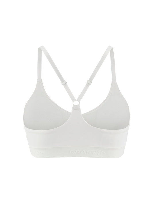 Craft Training Bra Light Damen in Weiss, Rückansicht