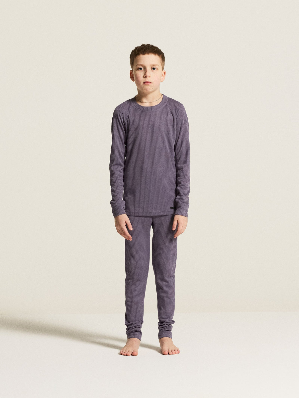 Craft Baselayer Set 2 Junior in Violett, Detailansicht