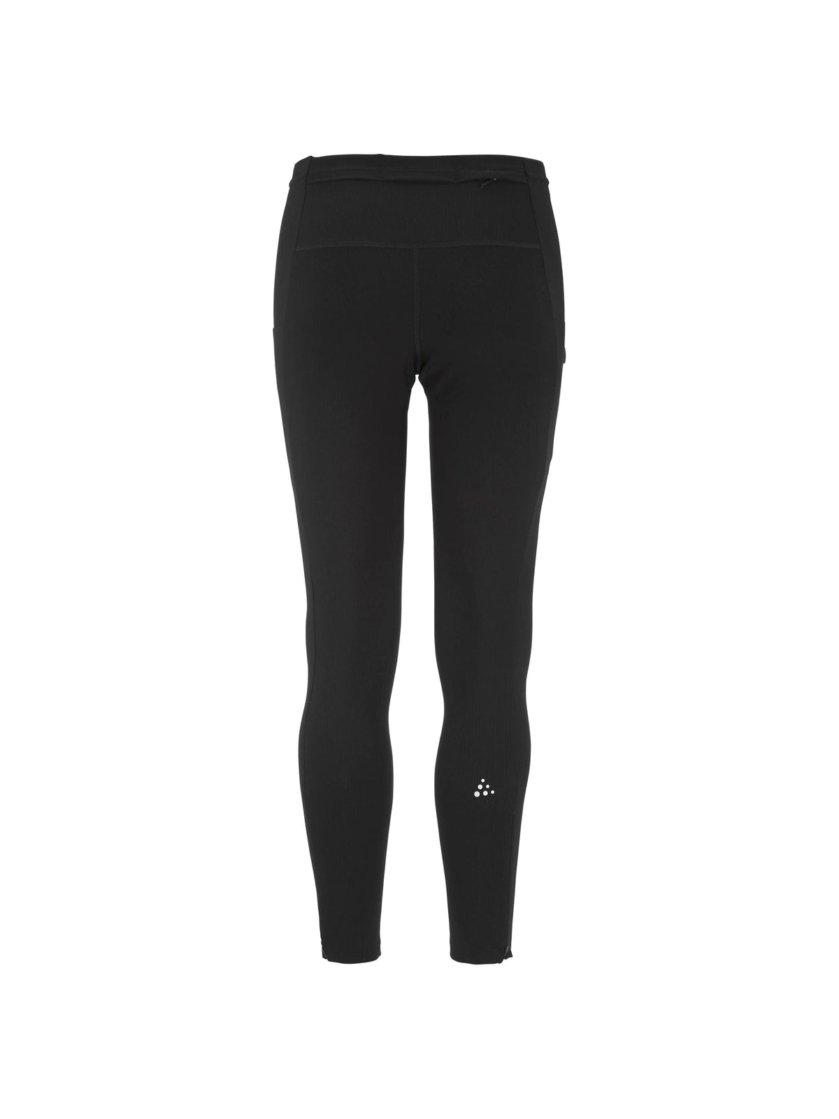 Craft Hypervent Rib Tights Herren in Schwarz, Rückansicht