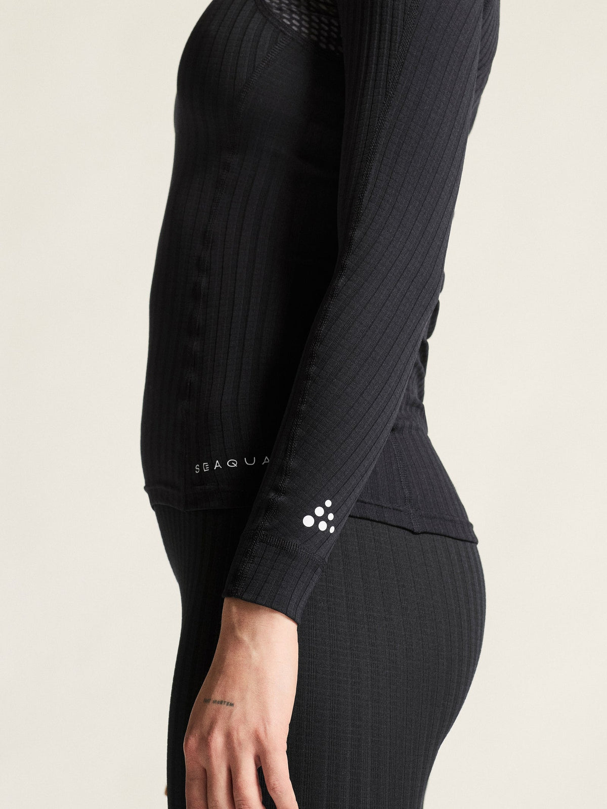 Craft Ability Extreme X CN LS Damen in Schwarz, Detailansicht
