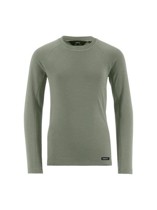 Craft Thermal Baselayer Longsleeve Junior in Einfarbig, Vorderansicht