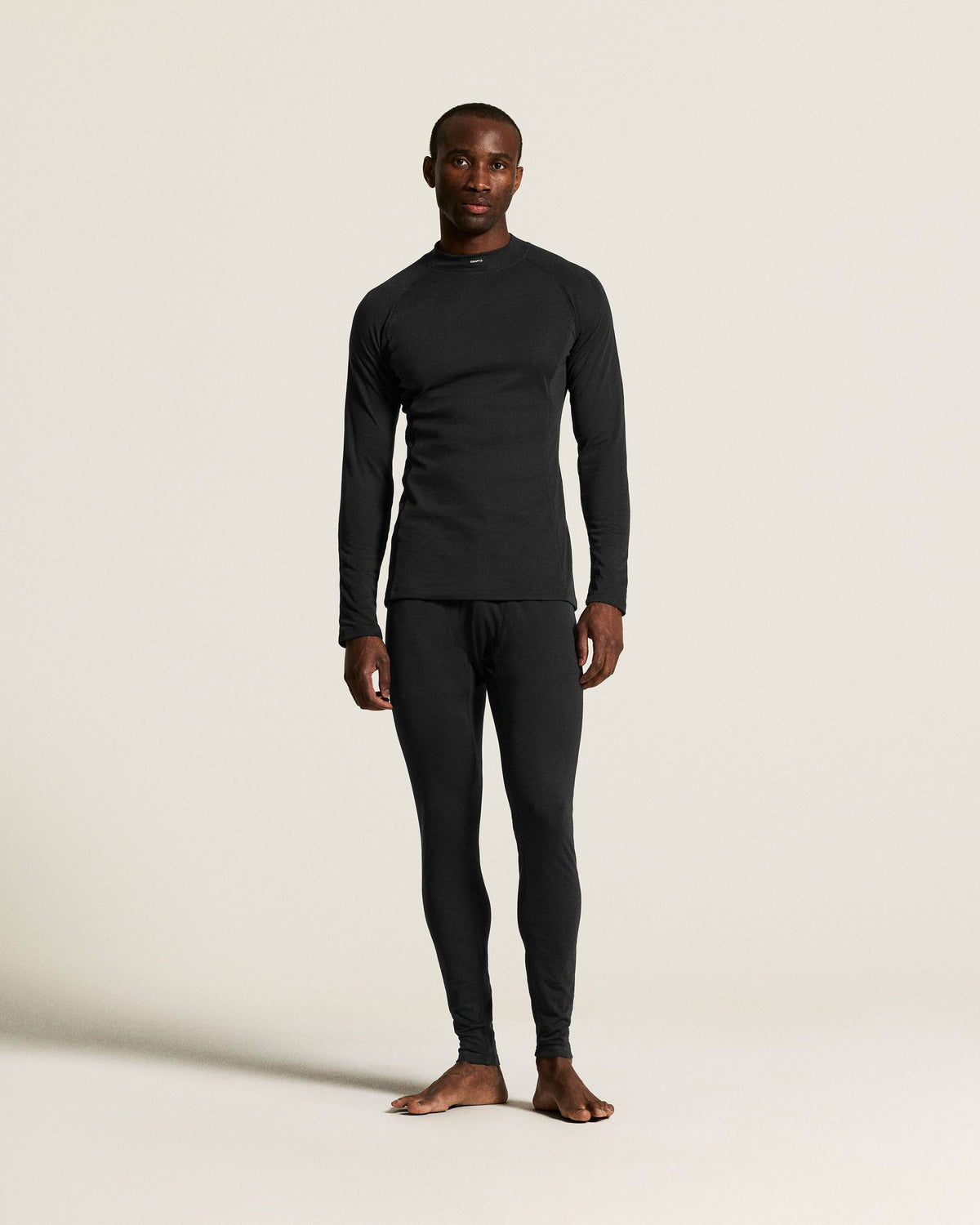 Craft Classic Thermal Baselayer Set Herren in Schwarz, Detailansicht