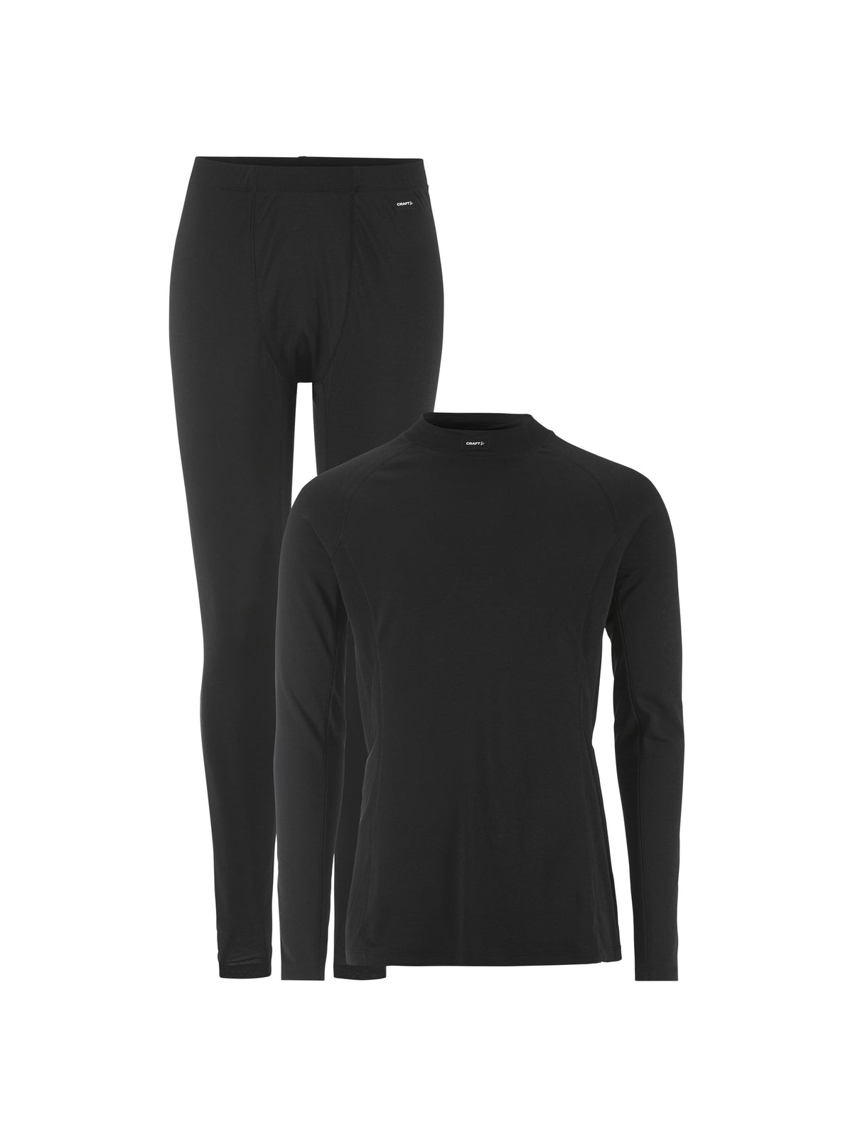 Craft Classic Thermal Baselayer Set Herren in Schwarz, Vorderansicht