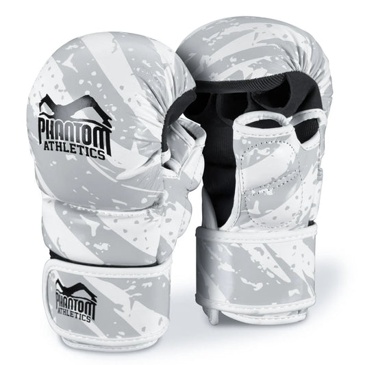 Phantom MMA Sparring Handschuhe Camo Tiger - Weiß