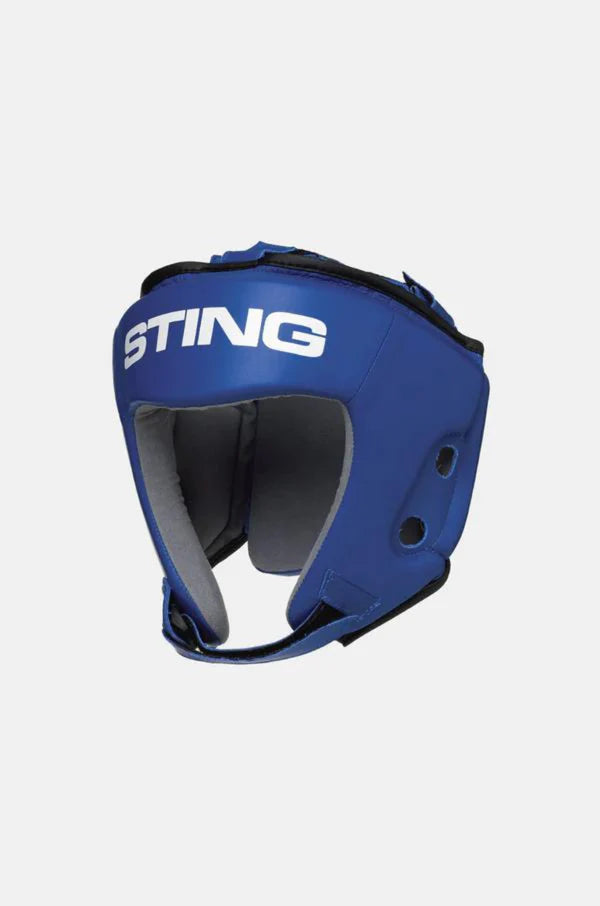 STING IBA Wettkampf Kopfschutz in Blau