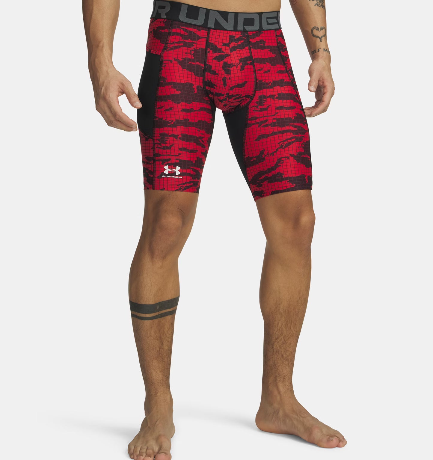 Under Armour - Heat Gear Printed lange Shorts