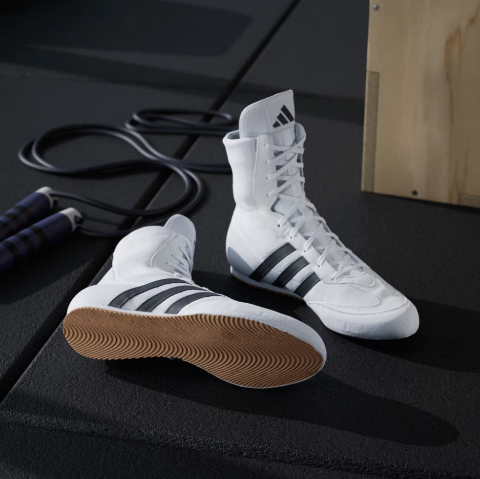 adidas Box Hog 2 Boxschuh, Nahaufnahme