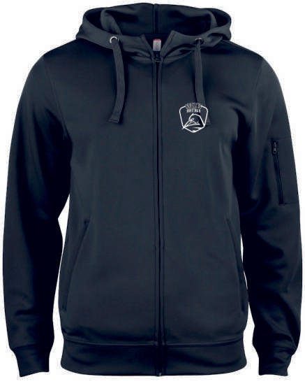 Storks - Hoody Full Zip schwarz/weiss