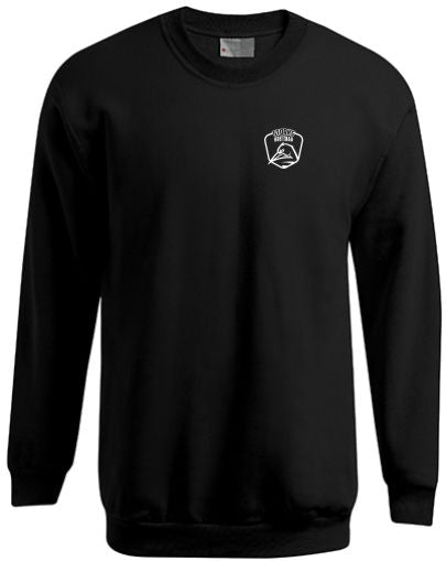 Storks - Rundhals Pullover schwarz/weiss