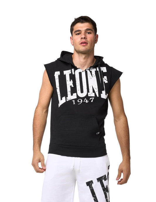 Leone ärmelloser Kaputzenpullover