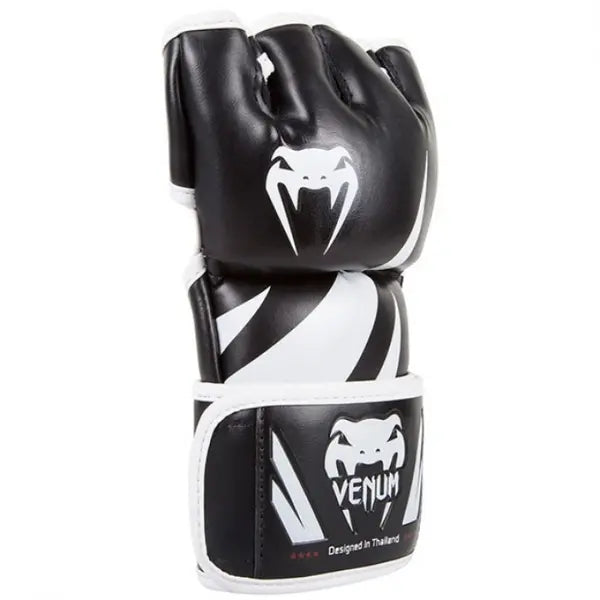 Venum Challenger MMA Gloves - Skintex Leather - Black