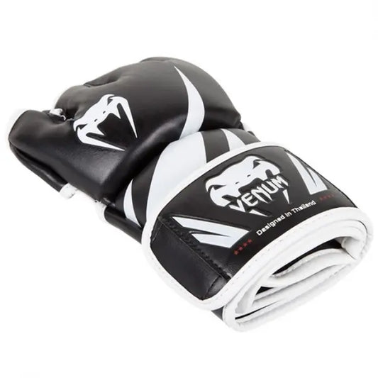 Venum Challenger MMA Gloves - Skintex Leather - Black