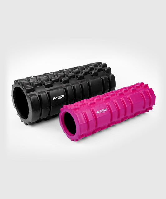 Venum Spirit Massagerolle in Schwarz-Rosa