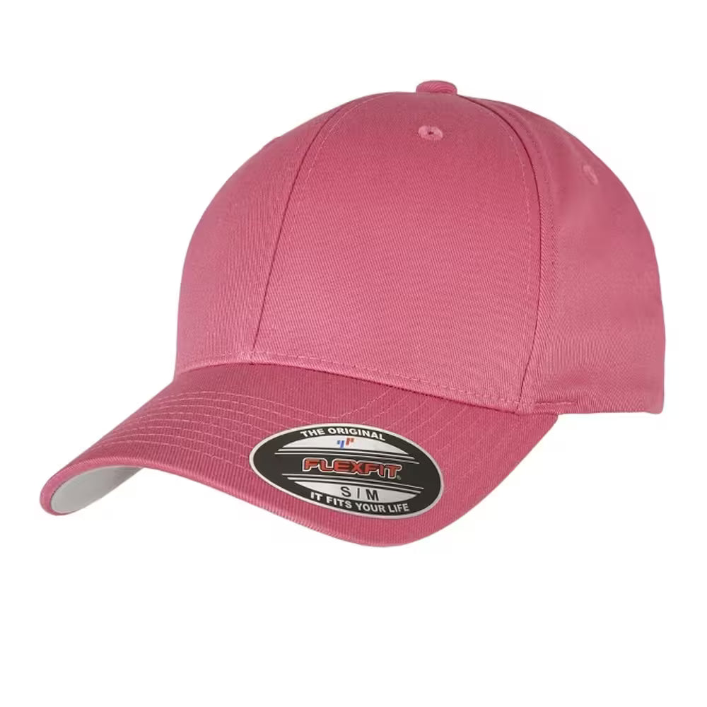 Flexfit Cap Wooly Combed in Dark Pink