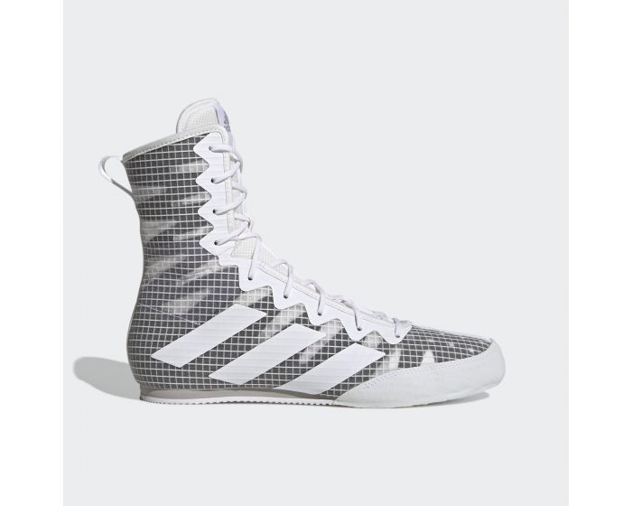 adidas Box Hog 4 in Grau/Weiss