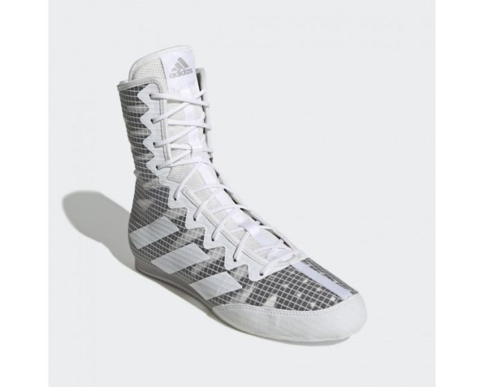 adidas Box Hog 4 in Grau/Weiss
