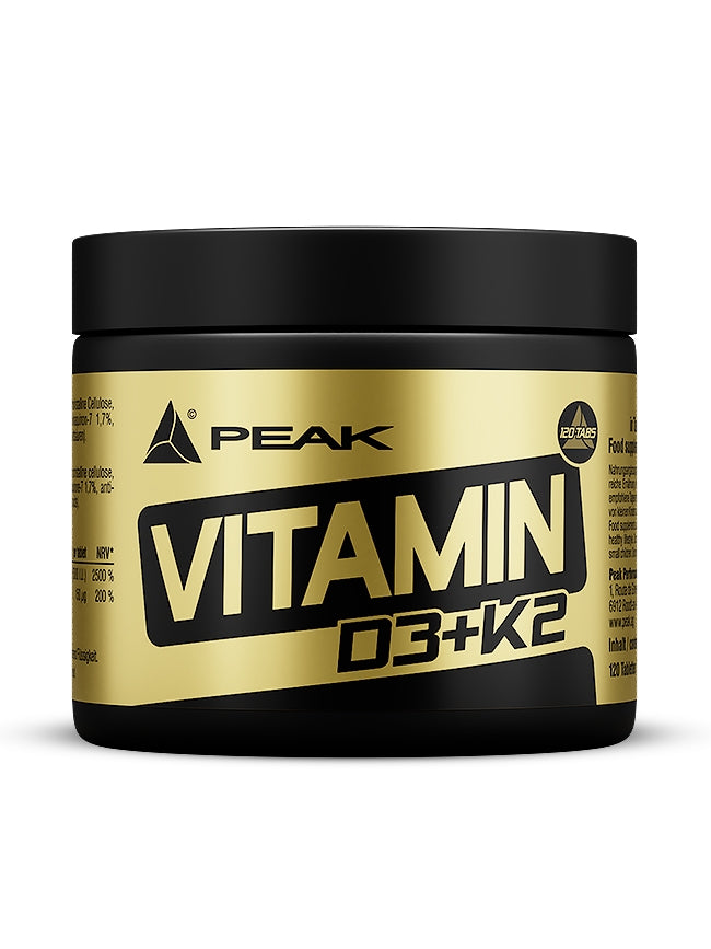 PEAK Vitamin D3 + K2 - 120 Tabletten