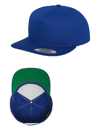 Classic 5 Panel Snapback One Size