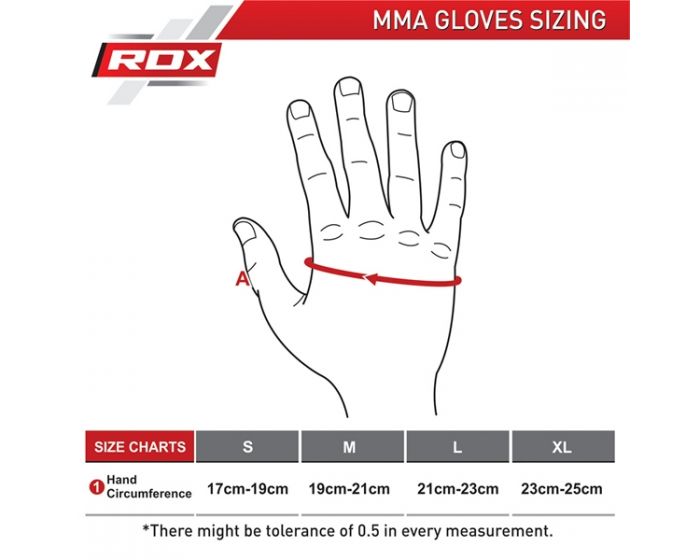 RDX T6 POWER FIGHTER MMA HANDSCHUTZ