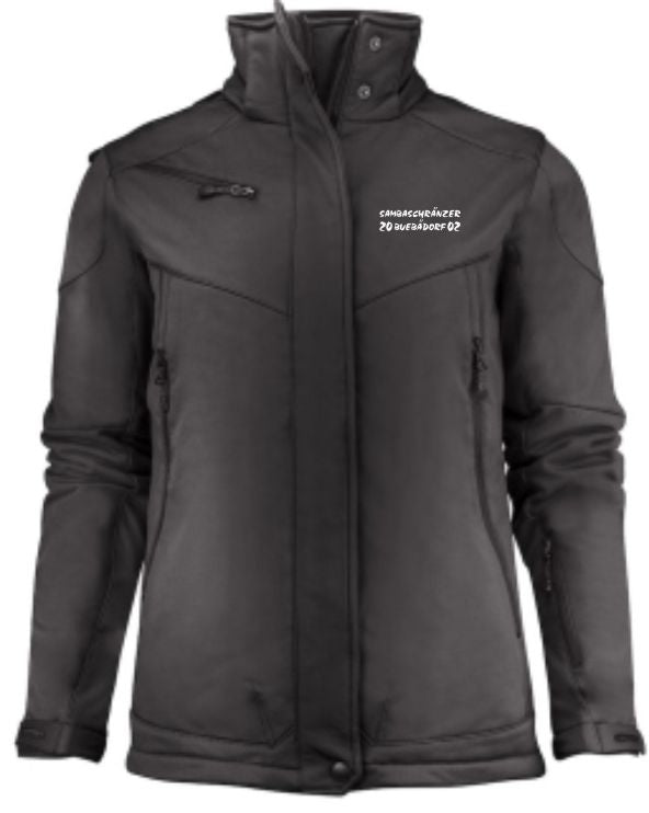 Samba Schränzer gefütterte Softshelljacke Damen