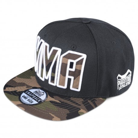 PHANTOM ATHLETICS CAP "MMA" - SCHWARZ/CAMO