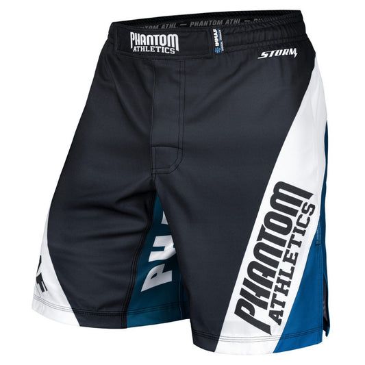 Phantom MMA Shorts IMMAF Schwarz/Blau