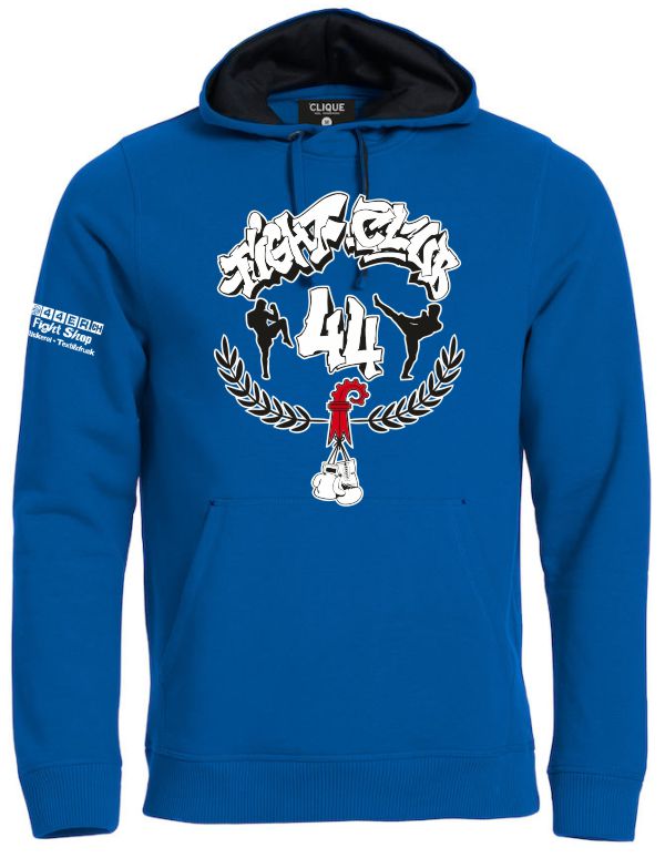 Fight Club 44 Kapuzen Pullover Classic Blau